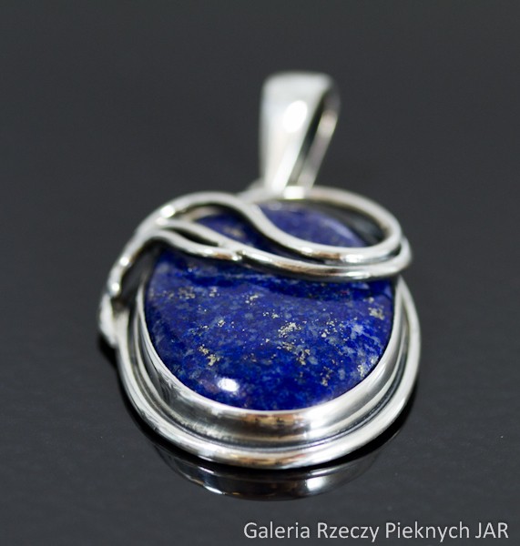 WISIOR LAPIS LAZULI SREBRO BWI70