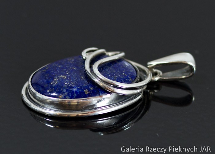WISIOR LAPIS LAZULI SREBRO BWI70